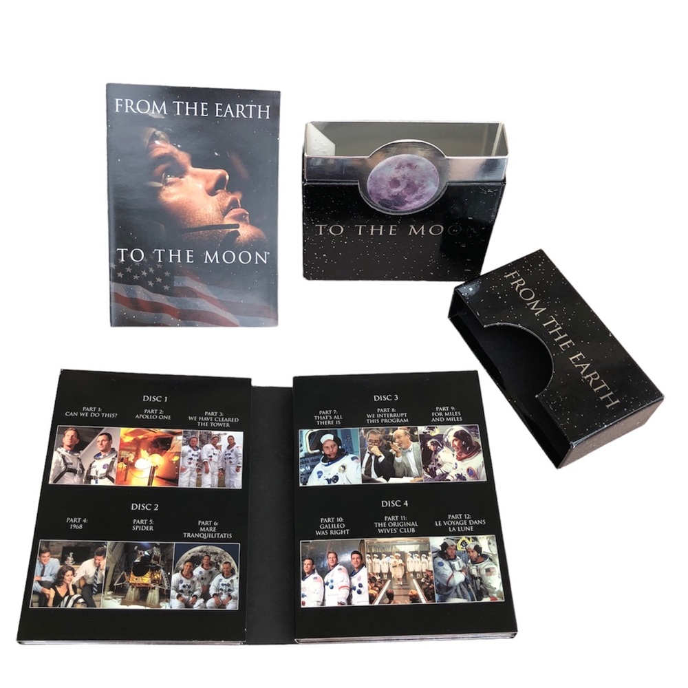 HBO From the Earth to the Moon (DVD, 2005, 5-Disc Set) Approx. 720 minutes